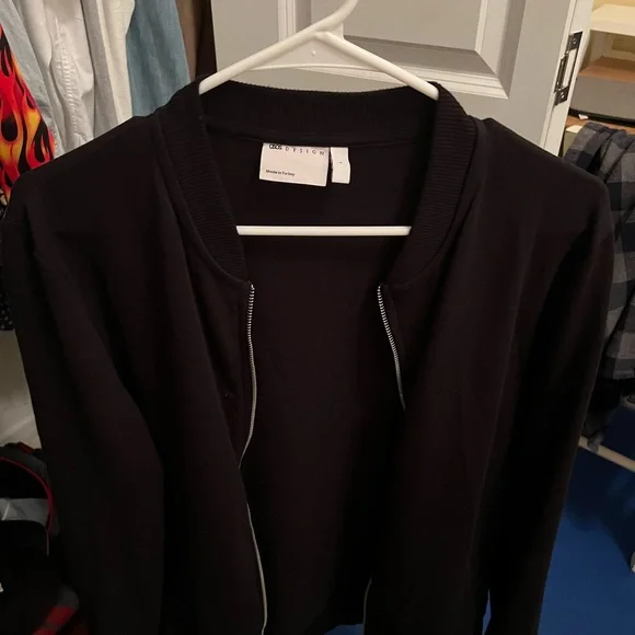 ASOS Men’s Fitted Bomber Jacket - Picture 1 of 3